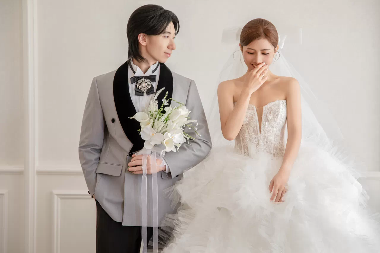 韓式婚紗｜陽光棚拍多風格精選