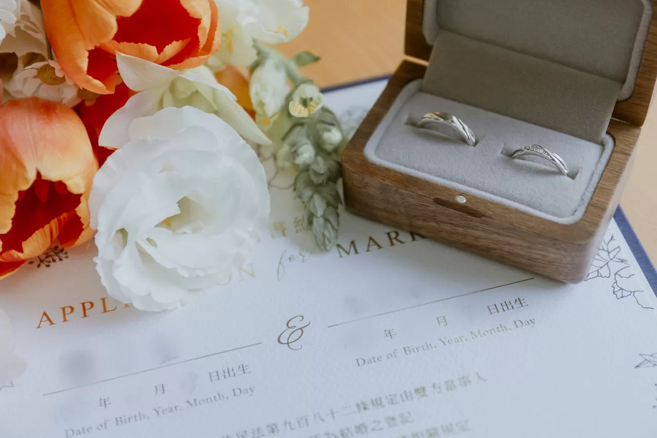 結婚登記拍攝｜戶政事務所溫馨見證